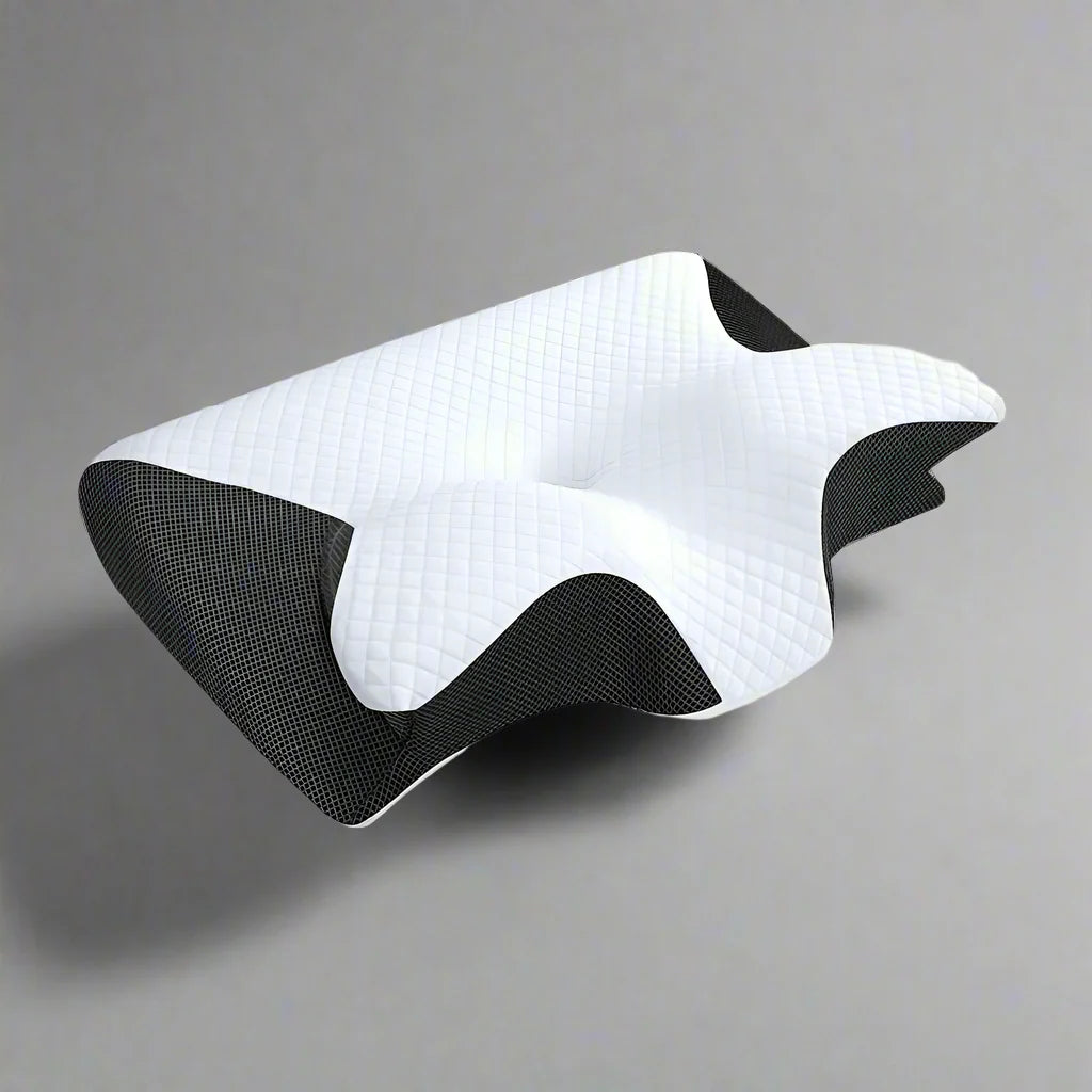 Memory Cotton Butterfly Pillow for Cervical Spine Protection Dream Tech Sleep