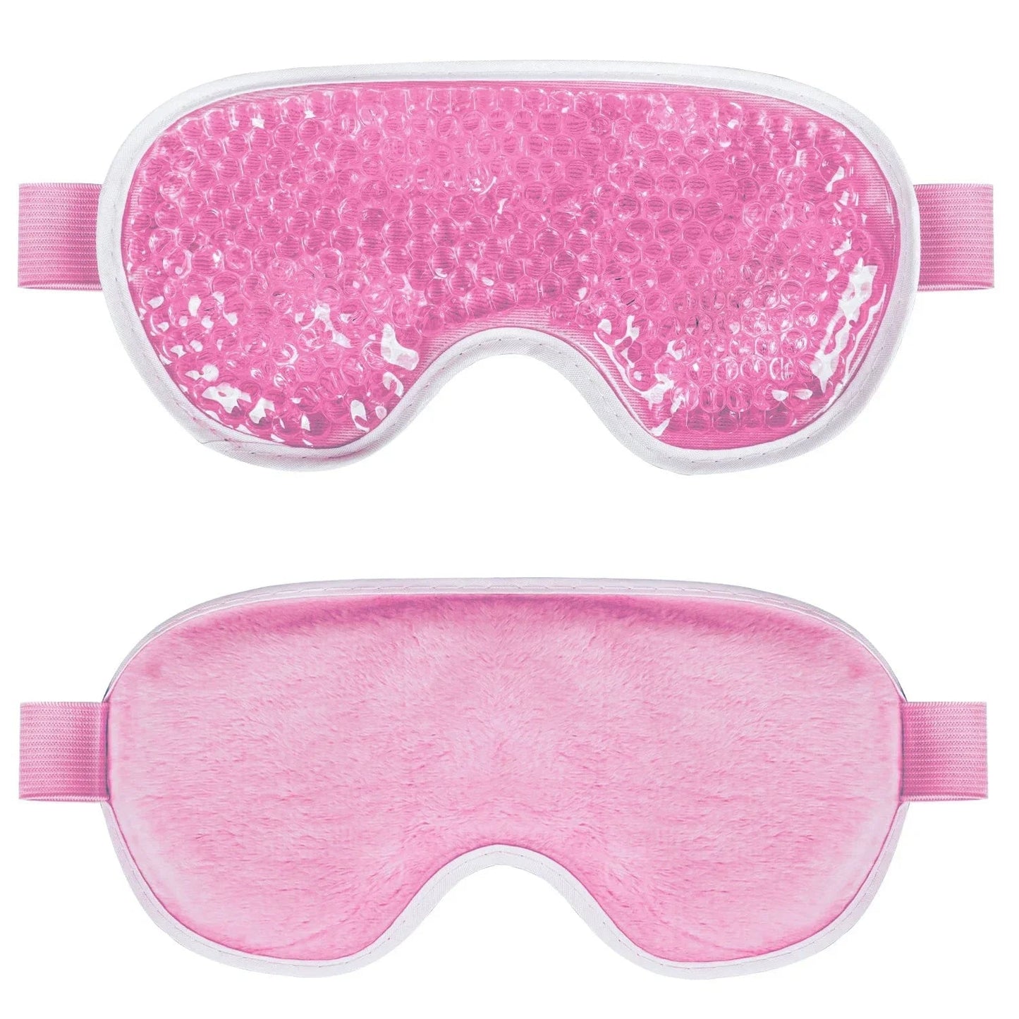 PVC Eye Mask Cooling Eye Mask Hot Cold Compress Gel Beads Eye Mask for Puffy Eyes Dark Circles Reduce Eyes Dry Sleep Eyes Mask My Store