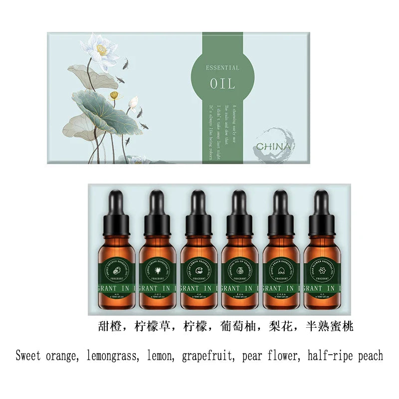 Essential Oils Set - Gardenia, Lavender, Cherry Blossom & More for Diffusers Dream Tech Sleep