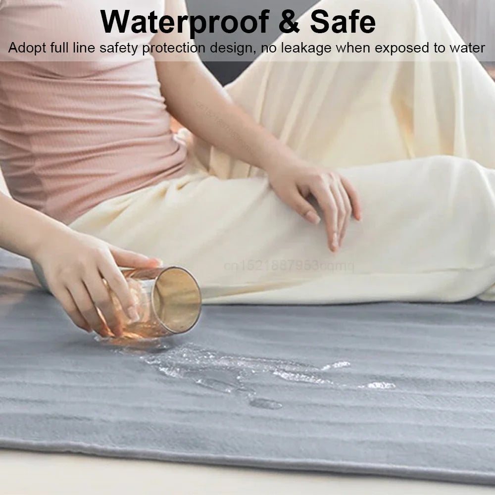 Electric Blanket 220V Thicker Automatic Thermostat Electric Heating Blanket Body Warmer Thermal Mattress for Room Blanket heated Dream Tech Sleep