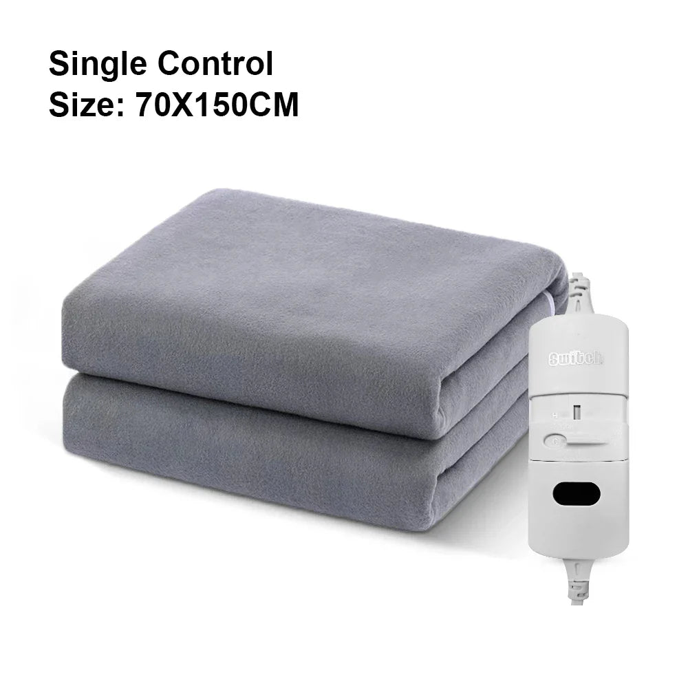 Electric Blanket 220V Thicker Automatic Thermostat Electric Heating Blanket Body Warmer Thermal Mattress for Room Blanket heated Dream Tech Sleep