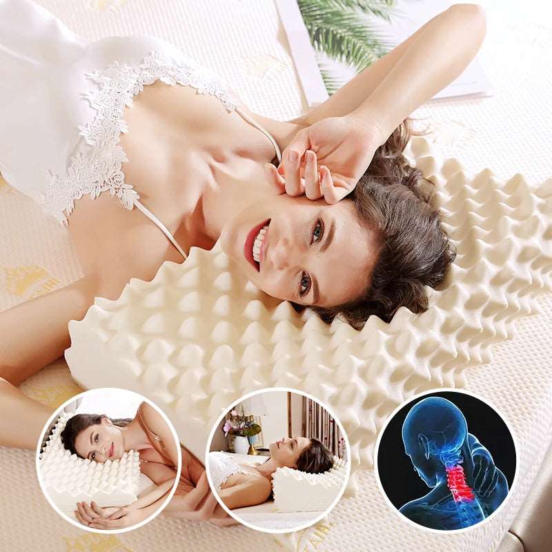 93% Natural Latex Pillow for Neck Pain Dream Tech Sleep