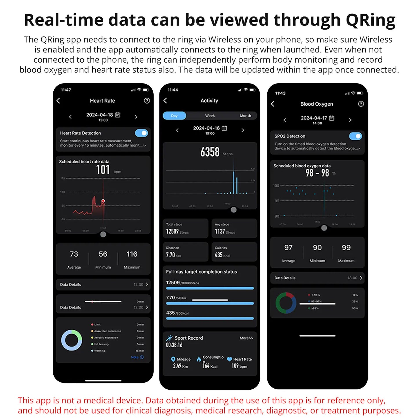 Smart Ring | Sleep Health Monitoring Dream Tech Sleep