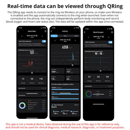 Smart Ring | Sleep Health Monitoring Dream Tech Sleep