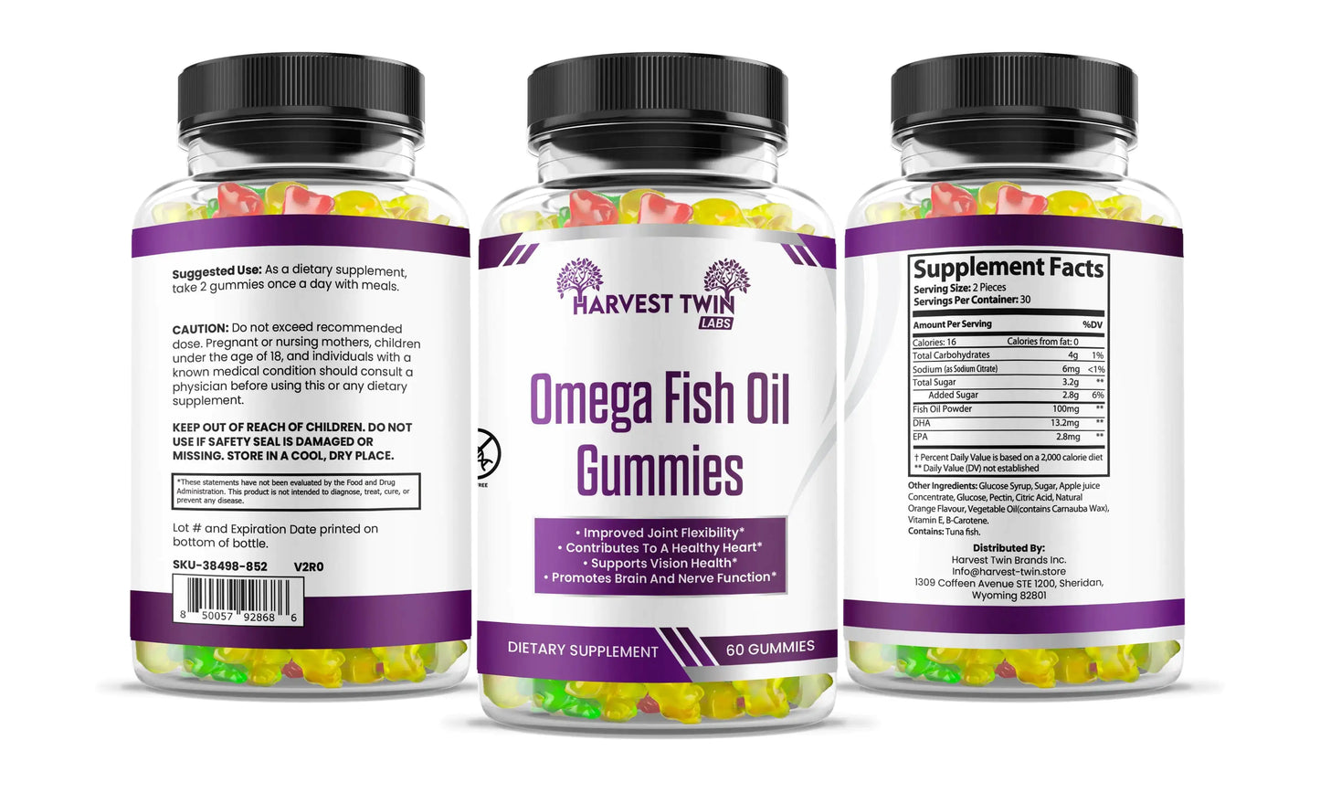 Omega Fish Oil Gummies Dream Tech Sleep