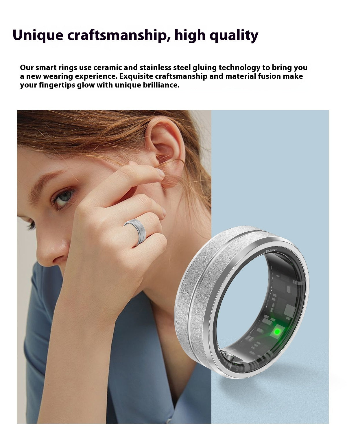 Smart Ring | Sleep Health Monitoring, IP68 Waterproof Dream Tech Sleep