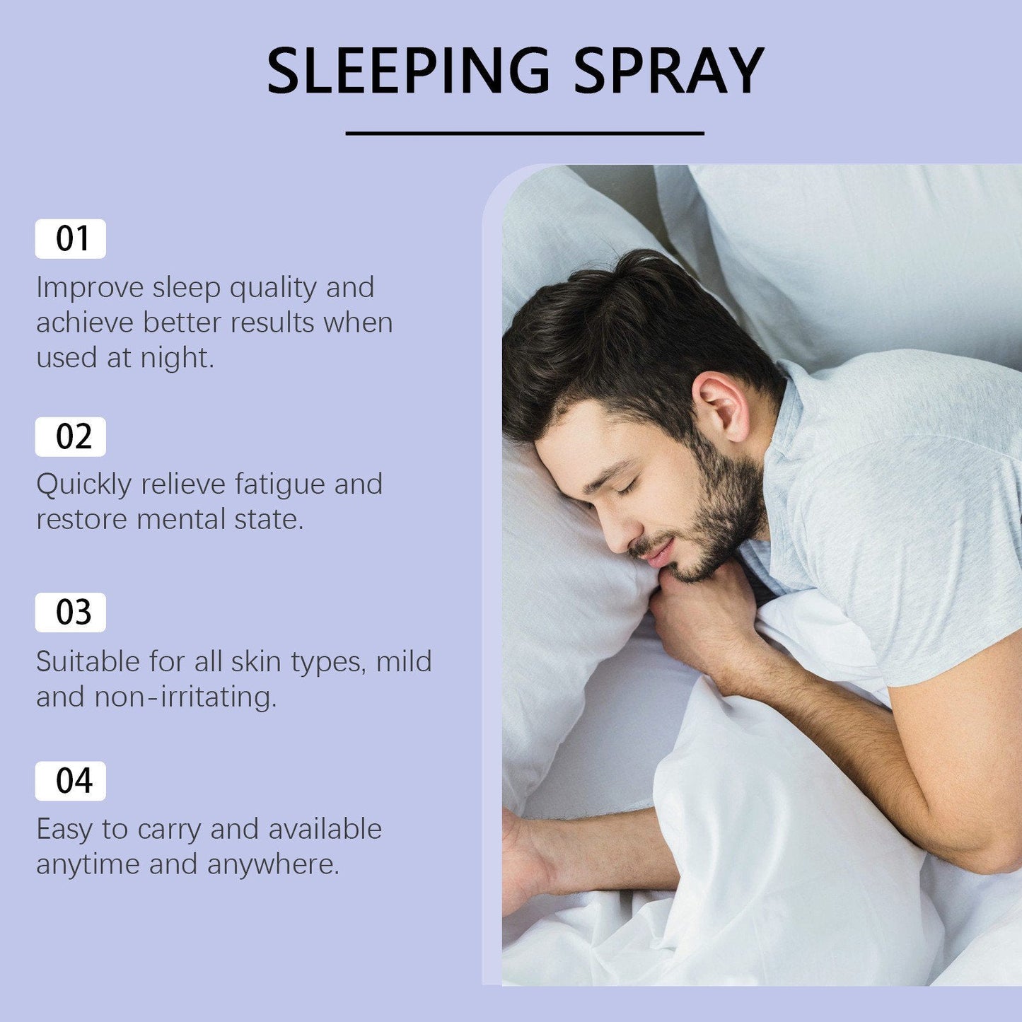Lavender Soothing Sleep Enhancing Spray Dream Tech Sleep