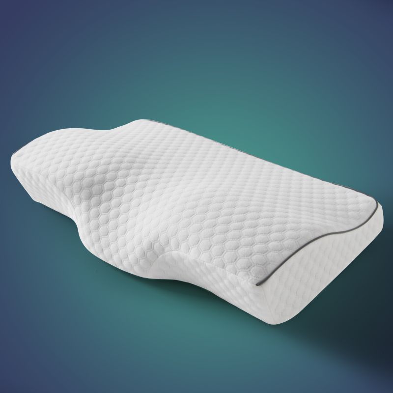 Orthopedic Latex Neck Pillow - Slow Rebound for Optimal Support Dream Tech Sleep