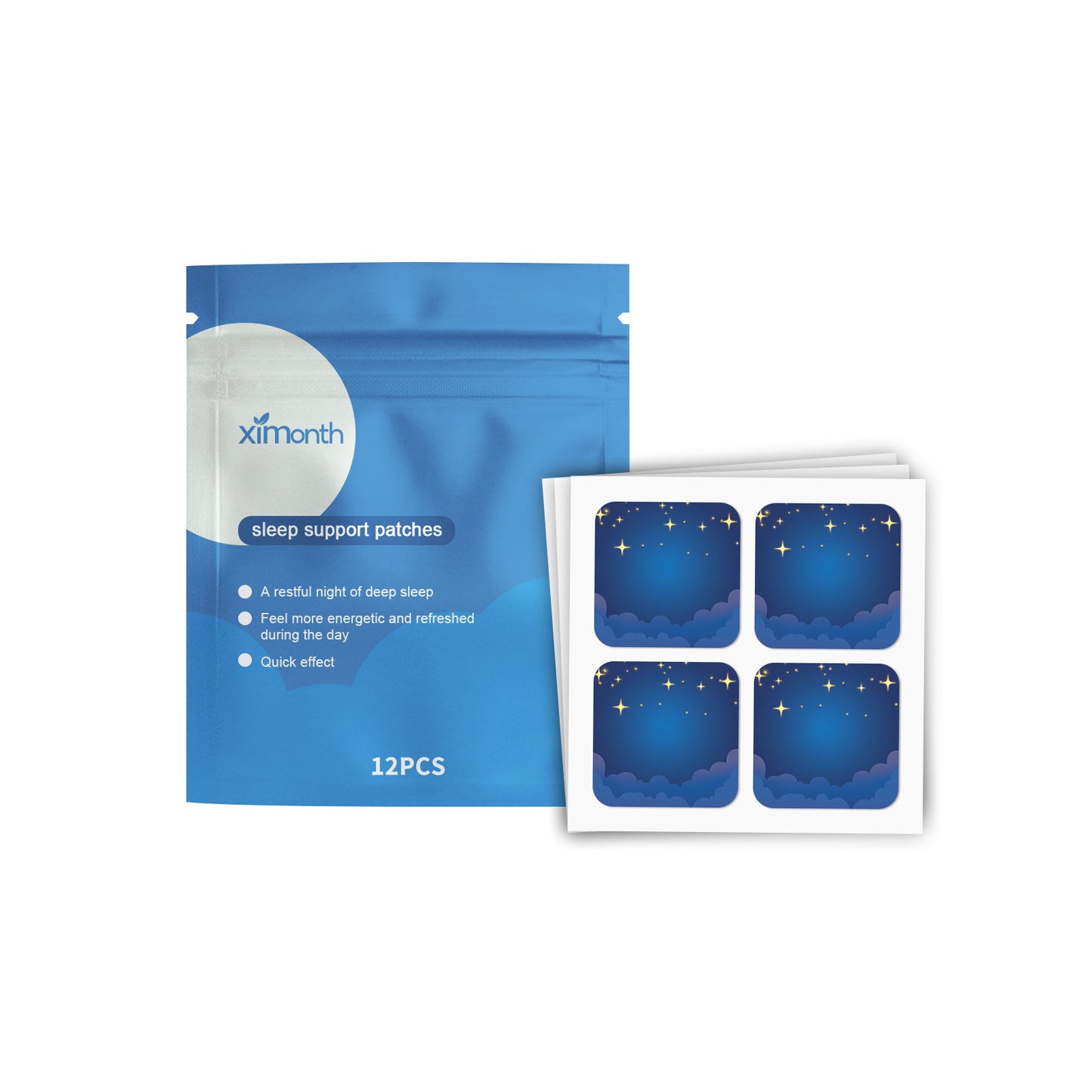 Sleep Stickers | Relax Body & Mind, Relieve Stress for Better Sleep Dream Tech Sleep