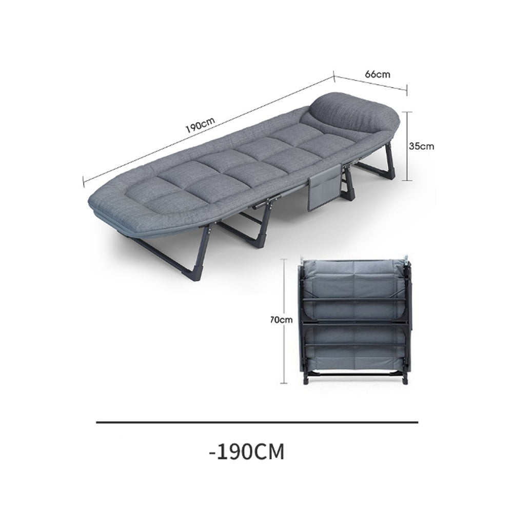 🏕️ All-in-One Heavy-Duty Camping Cot Dream Tech Sleep