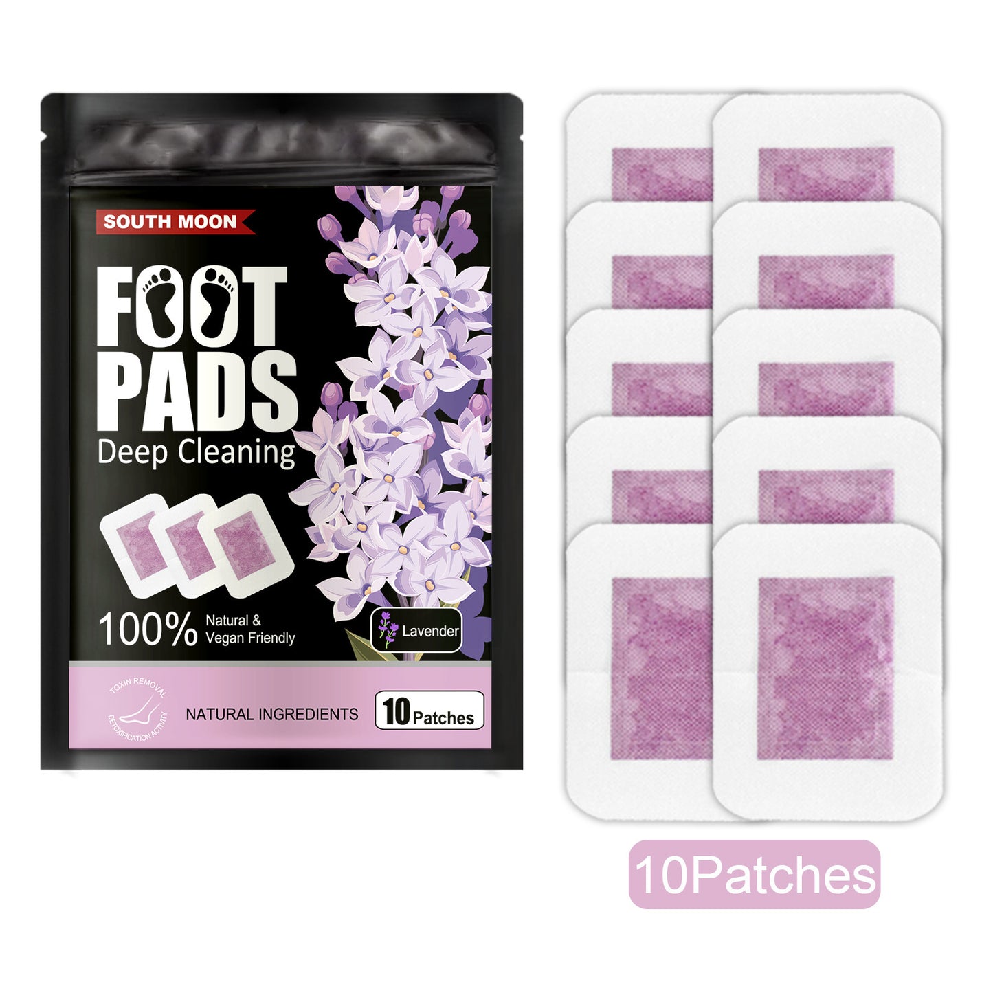 Natural Plant Foot Patch - Stress Relief & Sleep Aid Detox Pads Dream Tech Sleep
