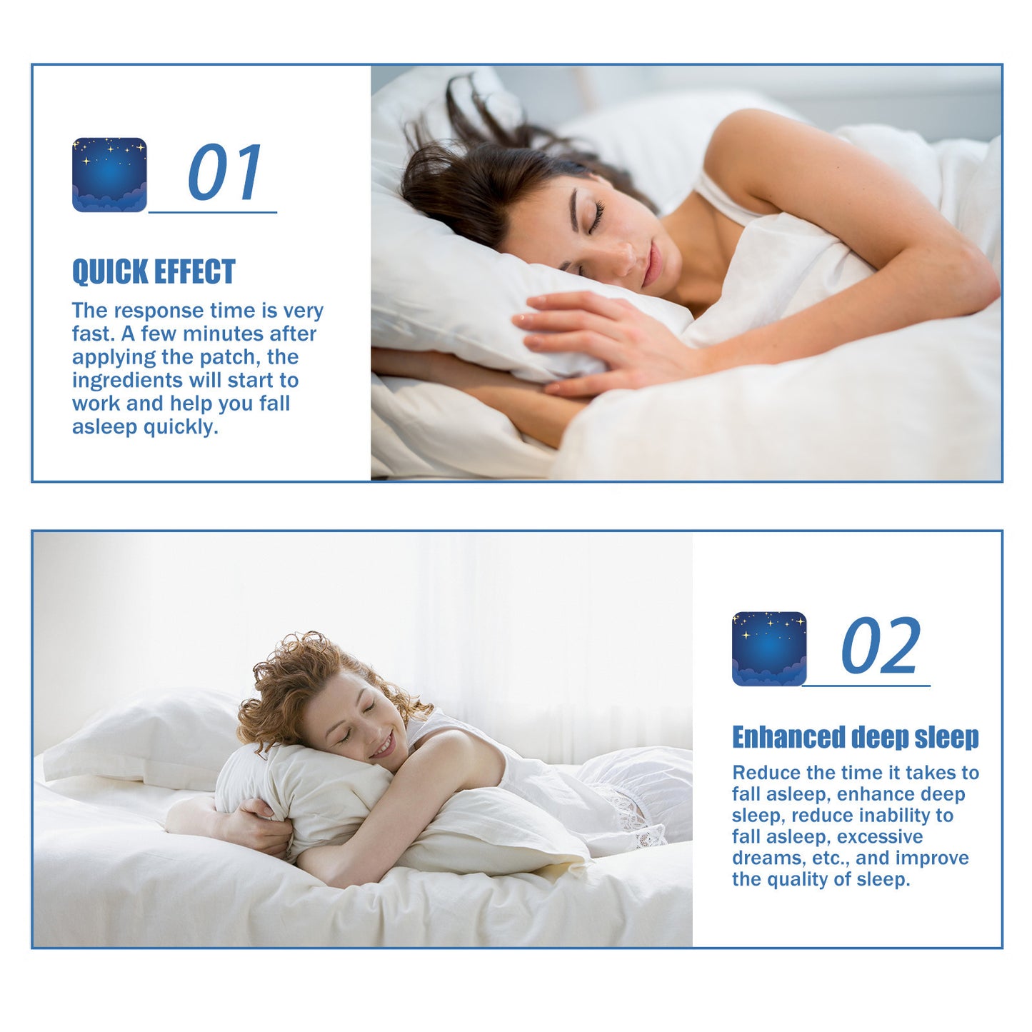 Sleep Stickers | Relax Body & Mind, Relieve Stress for Better Sleep Dream Tech Sleep
