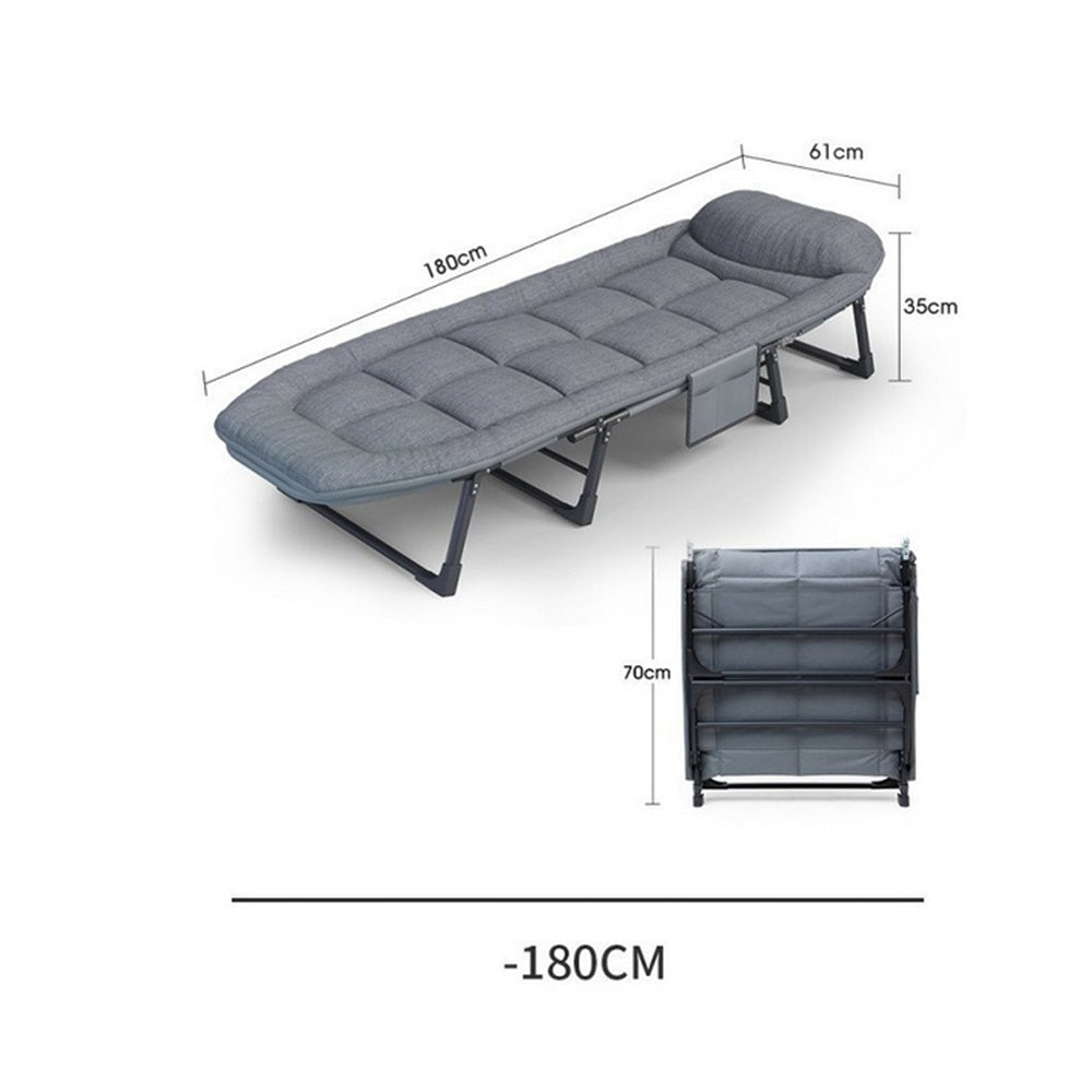 🏕️ All-in-One Heavy-Duty Camping Cot Dream Tech Sleep