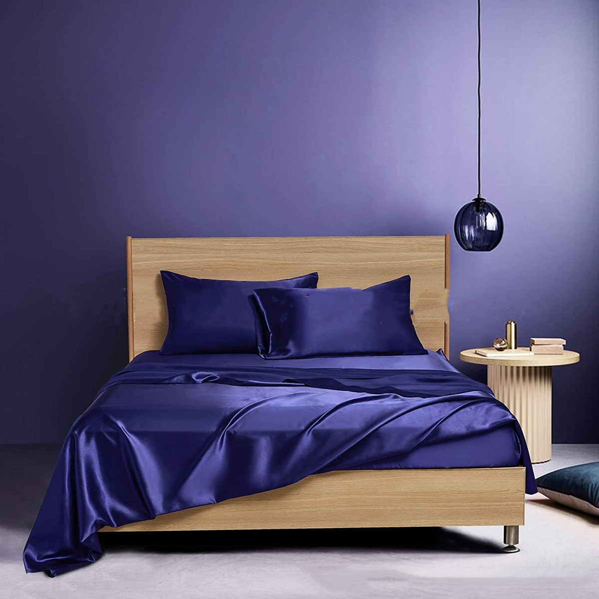 Four-Piece Silk Bedding Set | Luxurious Sheets and Fitted Sheets Dream Tech Sleep