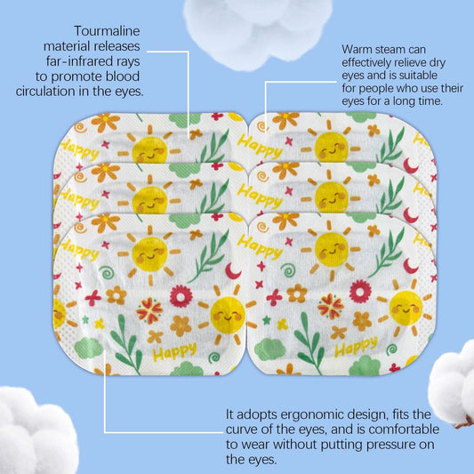 Sleep Steam Eye Mask - Soothing Relief for Tired Eyes Dream Tech Sleep