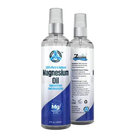 Pure Magnesium Oil Spray - From the Zechstein Sea - 8 oz Dream Tech Sleep