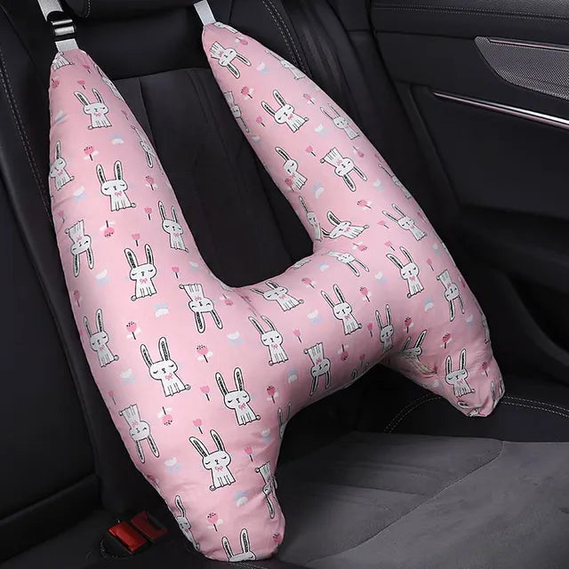Adorable Kids Animal Travel Pillow for Comfy Journeys Dream Tech Sleep