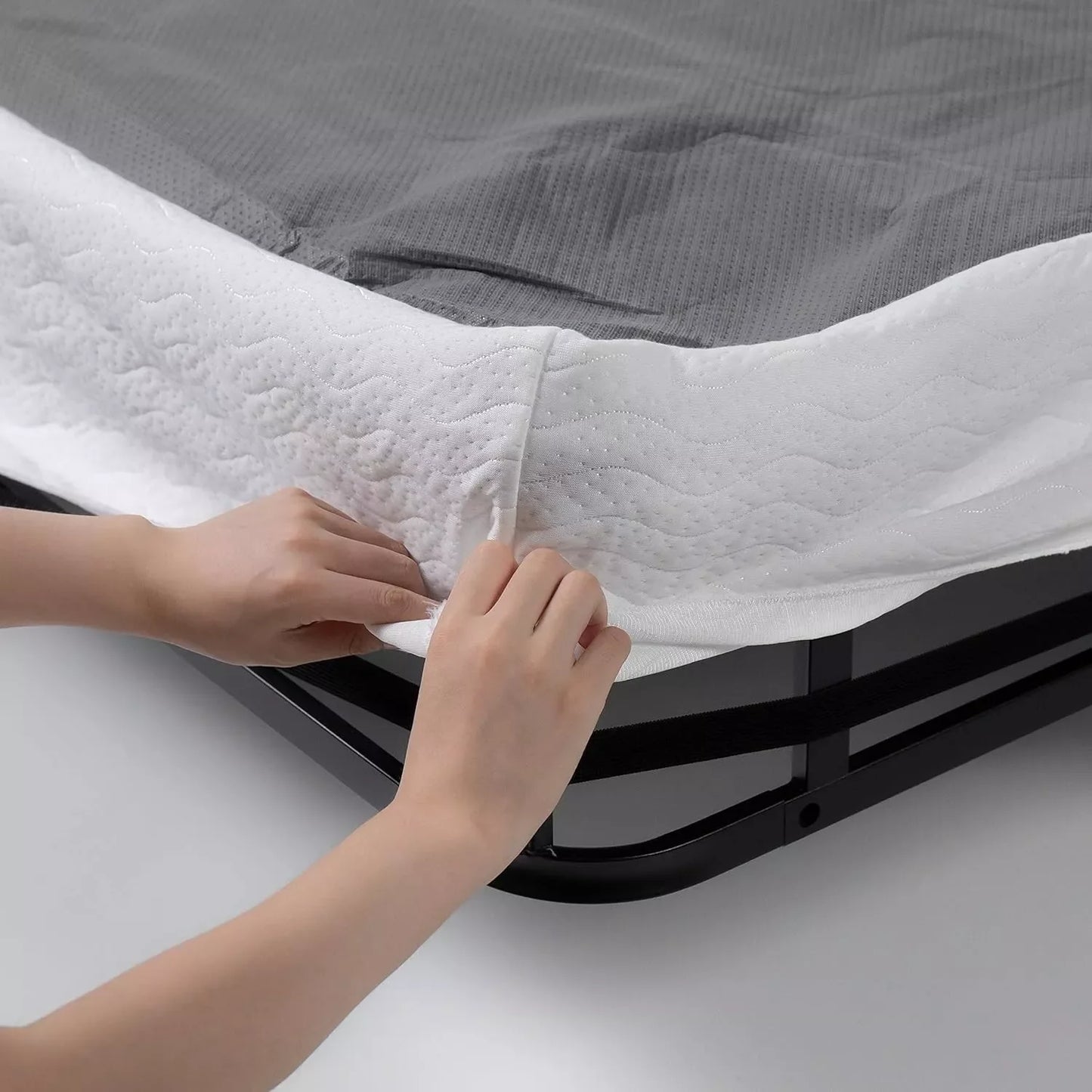 Metal Box Spring - Queen Mattress Foundation Dream Tech Sleep