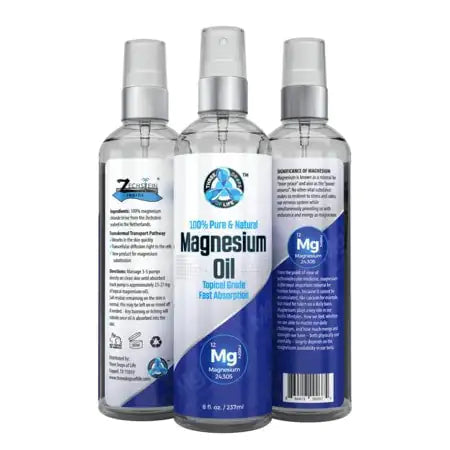 Pure Magnesium Oil Spray - From the Zechstein Sea - 8 oz Dream Tech Sleep