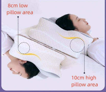 Ergonomic Cervical Pillow For Sleeping Orthopedic Support Pillows Odorless Contour Neck Pain Memory Foam Pillow  Dream Tech Sleep