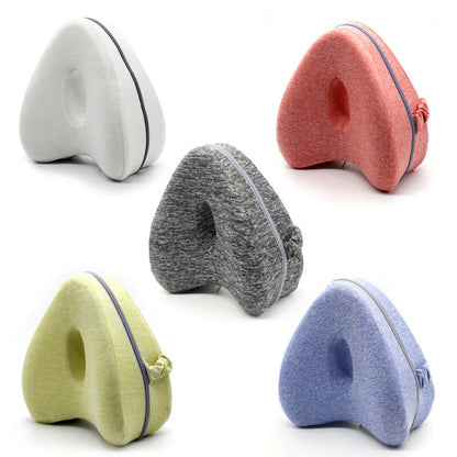 Heart-Shaped Foam Memory Pillow Contour Memory Foam Leg Pillow Orthopaedic Pillow Back Hips Knee Support Relief Back Hips Wedge  Dream Tech Sleep