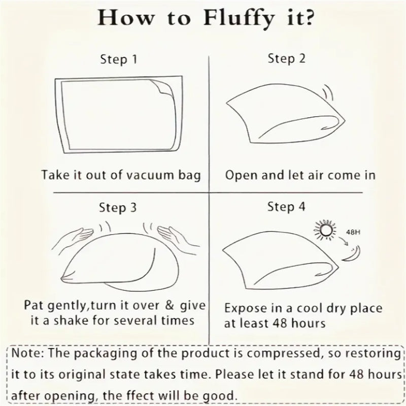 Cooling Breathable Tofu Pillows 1pack  My Store