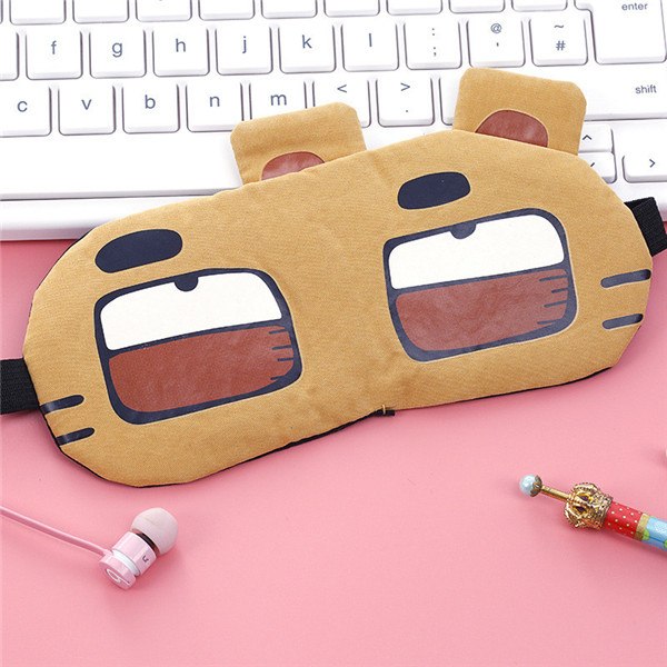 Cute Mask Soft Padded Sleep Travel Shade Cover  Dream Tech Sleep