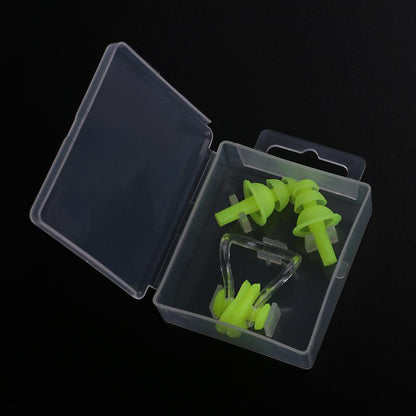 Ear Plugs Tapones Silicone Boxed Nose Clip Earplugs Suit Swimming Waterproof Earplugs  Dream Tech Sleep