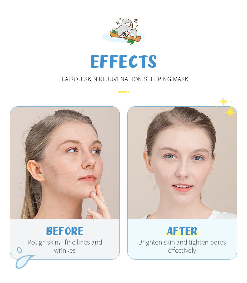 Clean Sleep Facial Mask Sheet  Dream Tech Sleep