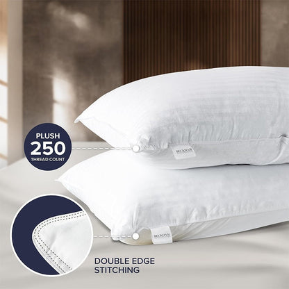 Satin Stripe Pillow Pillow Core Cotton Fiber Filling  My Store