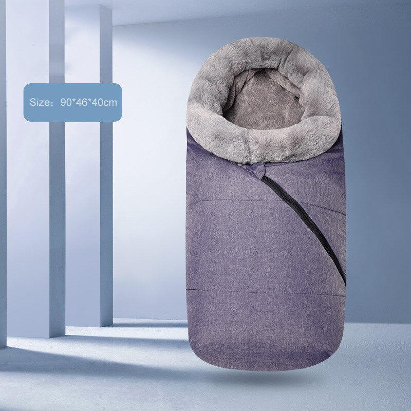 Newborn Baby Winter Warm Sleeping Bags Infant Button Swaddle Wrap  Dream Tech Sleep