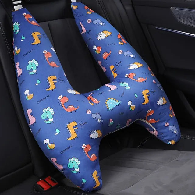 Adorable Kids Animal Travel Pillow for Comfy Journeys  Dream Tech Sleep