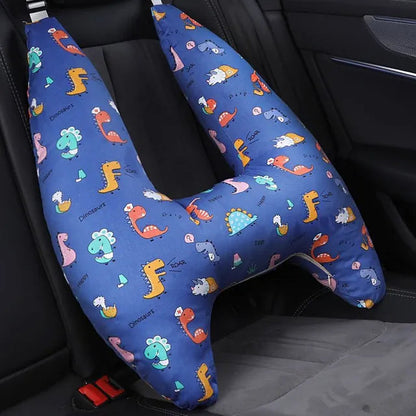 Adorable Kids Animal Travel Pillow for Comfy Journeys  Dream Tech Sleep
