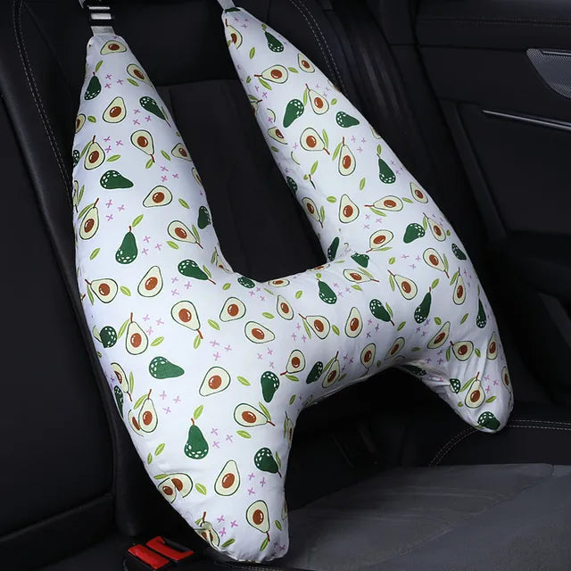 Adorable Kids Animal Travel Pillow for Comfy Journeys  Dream Tech Sleep