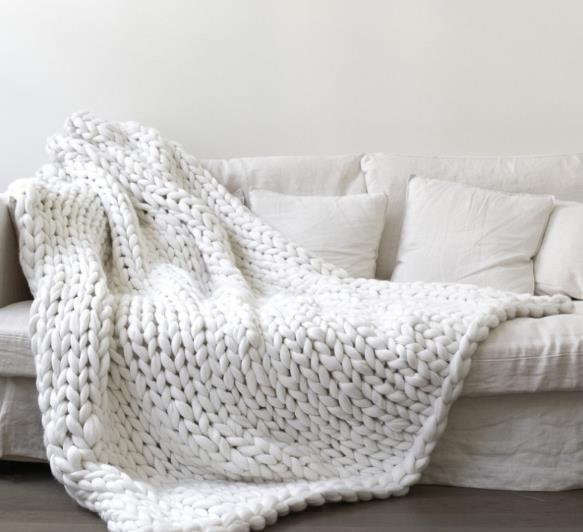 Photography Props Sofa Blanket Decorative Blanket My Store