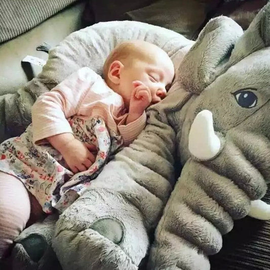 Soft Elephant Doll Pillow  Dream Tech Sleep