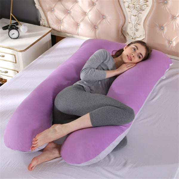 Sleeping Support Pillow for Pregnant Women - U-Shaped Maternity Pillow  Dream Tech Sleep
