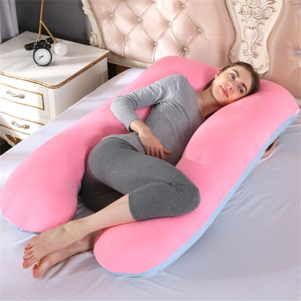 Sleeping Support Pillow for Pregnant Women - U-Shaped Maternity Pillow  Dream Tech Sleep