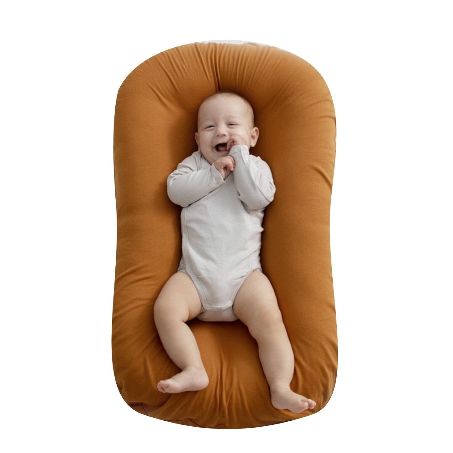 Portable Baby Nest Bed - Cotton Crib for Newborns, Travel Cradle Cushion  Dream Tech Sleep