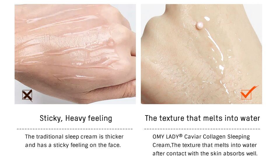 Collagen Sleep Cream - Overnight Skin Rejuvenation  Dream Tech Sleep