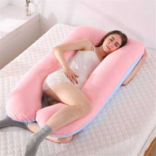 Sleeping Support Pillow for Pregnant Women - U-Shaped Maternity Pillow  Dream Tech Sleep