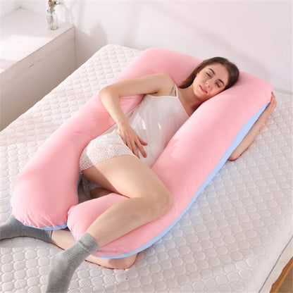 Sleeping Support Pillow for Pregnant Women - U-Shaped Maternity Pillow  Dream Tech Sleep
