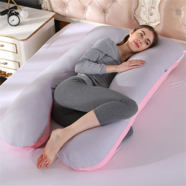 Sleeping Support Pillow for Pregnant Women - U-Shaped Maternity Pillow  Dream Tech Sleep