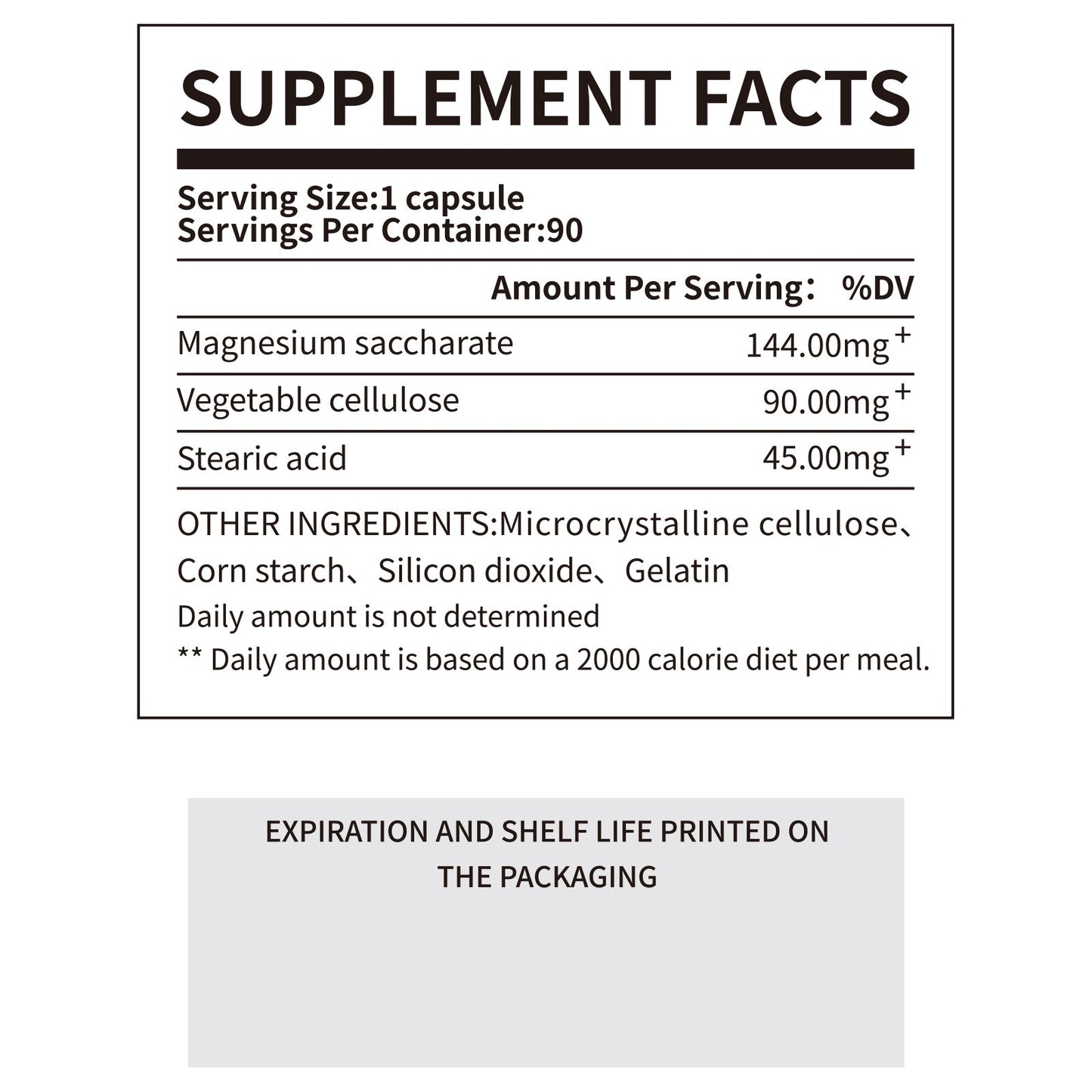 Magnesium Sudonate Capsules  Dream Tech Sleep