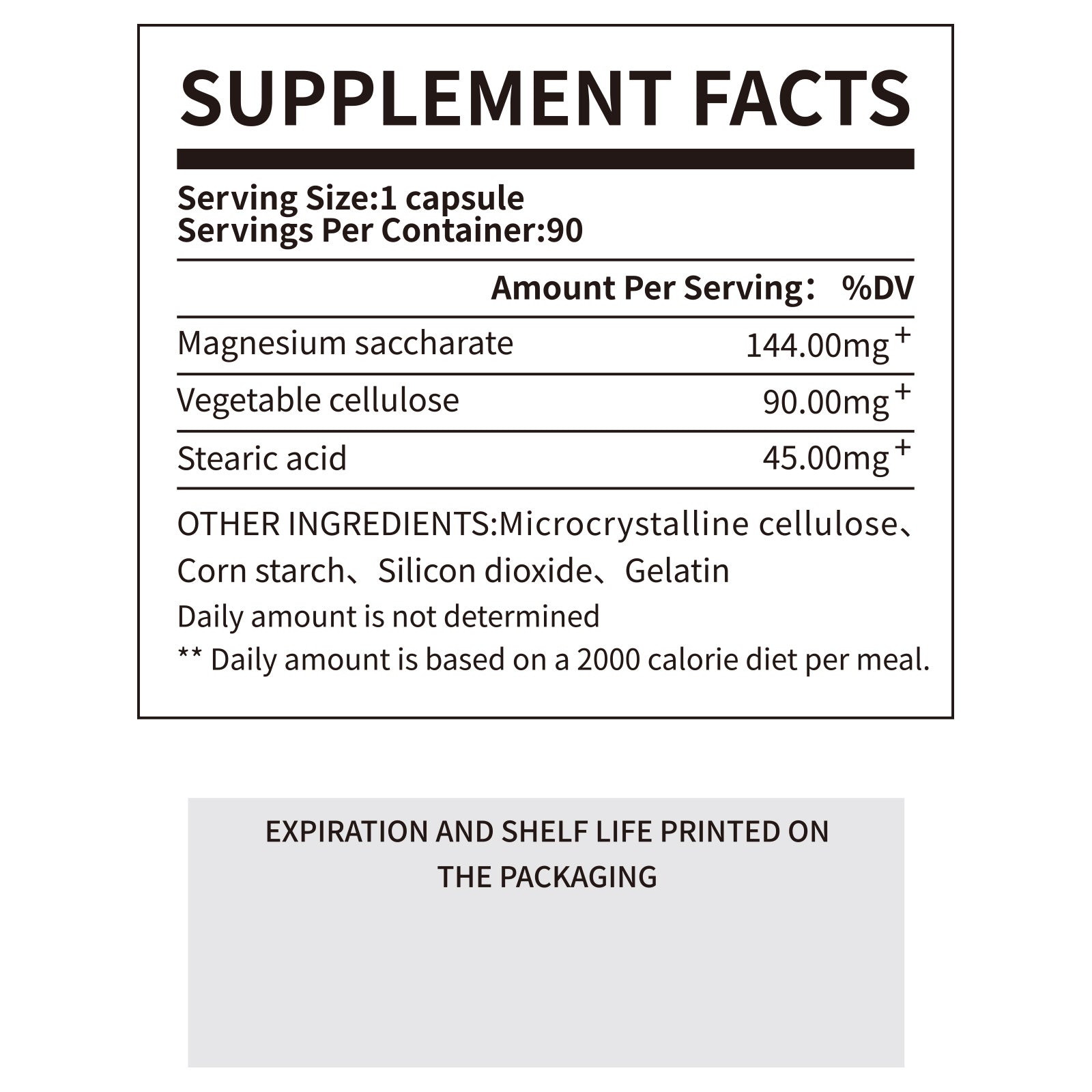 Magnesium Sudonate Capsules  Dream Tech Sleep