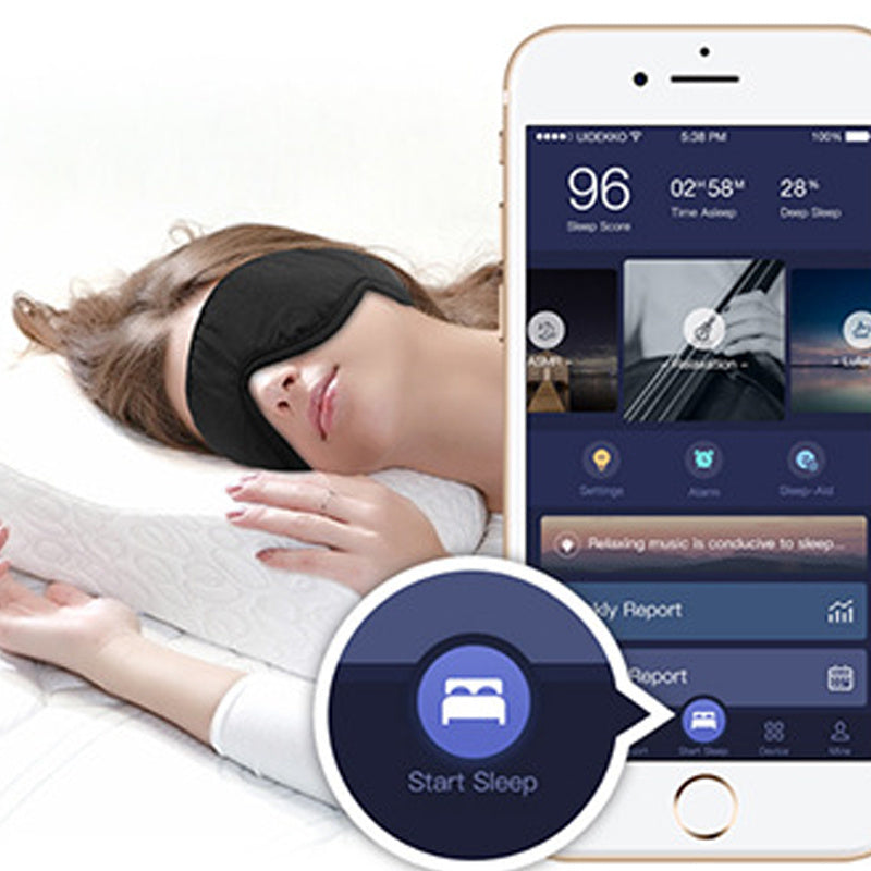 Sleepace Nox Music Smart Eye Mask - Sleep Monitoring & Music Aid  Dream Tech Sleep