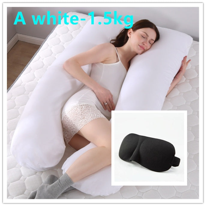 Sleeping Support Pillow for Pregnant Women - U-Shaped Maternity Pillow  Dream Tech Sleep