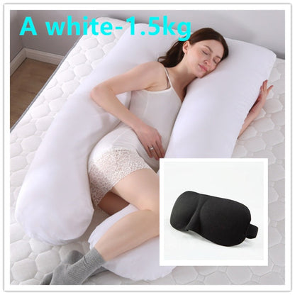 Sleeping Support Pillow for Pregnant Women - U-Shaped Maternity Pillow  Dream Tech Sleep