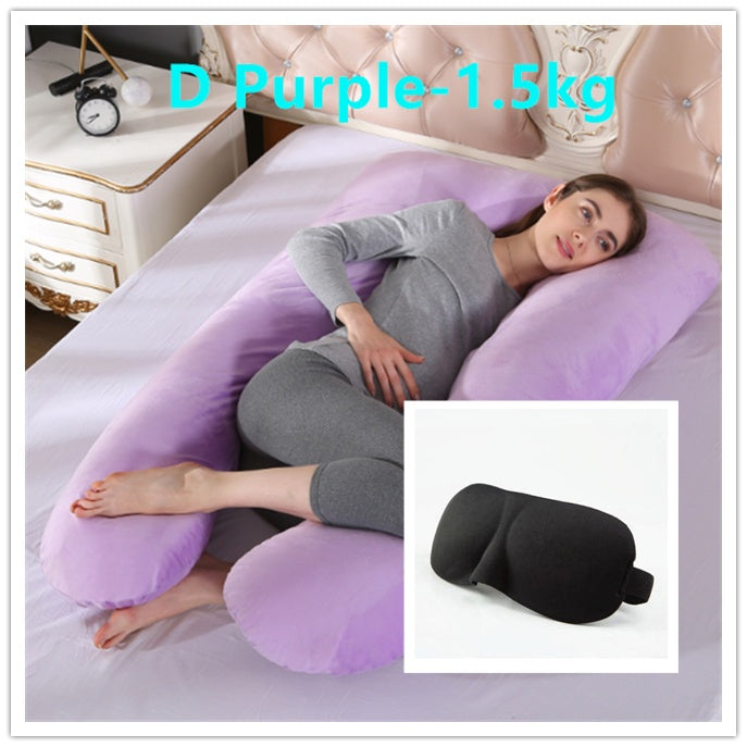 Sleeping Support Pillow for Pregnant Women - U-Shaped Maternity Pillow  Dream Tech Sleep