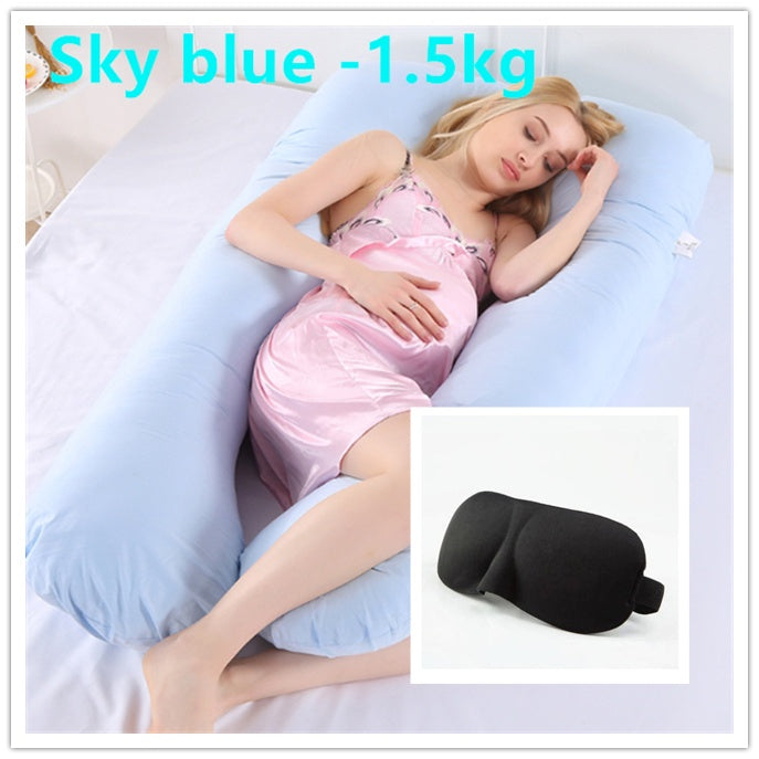 Pregnancy Sleeping Support Pillow - U-Shaped Maternity Pillow  Dream Tech Sleep